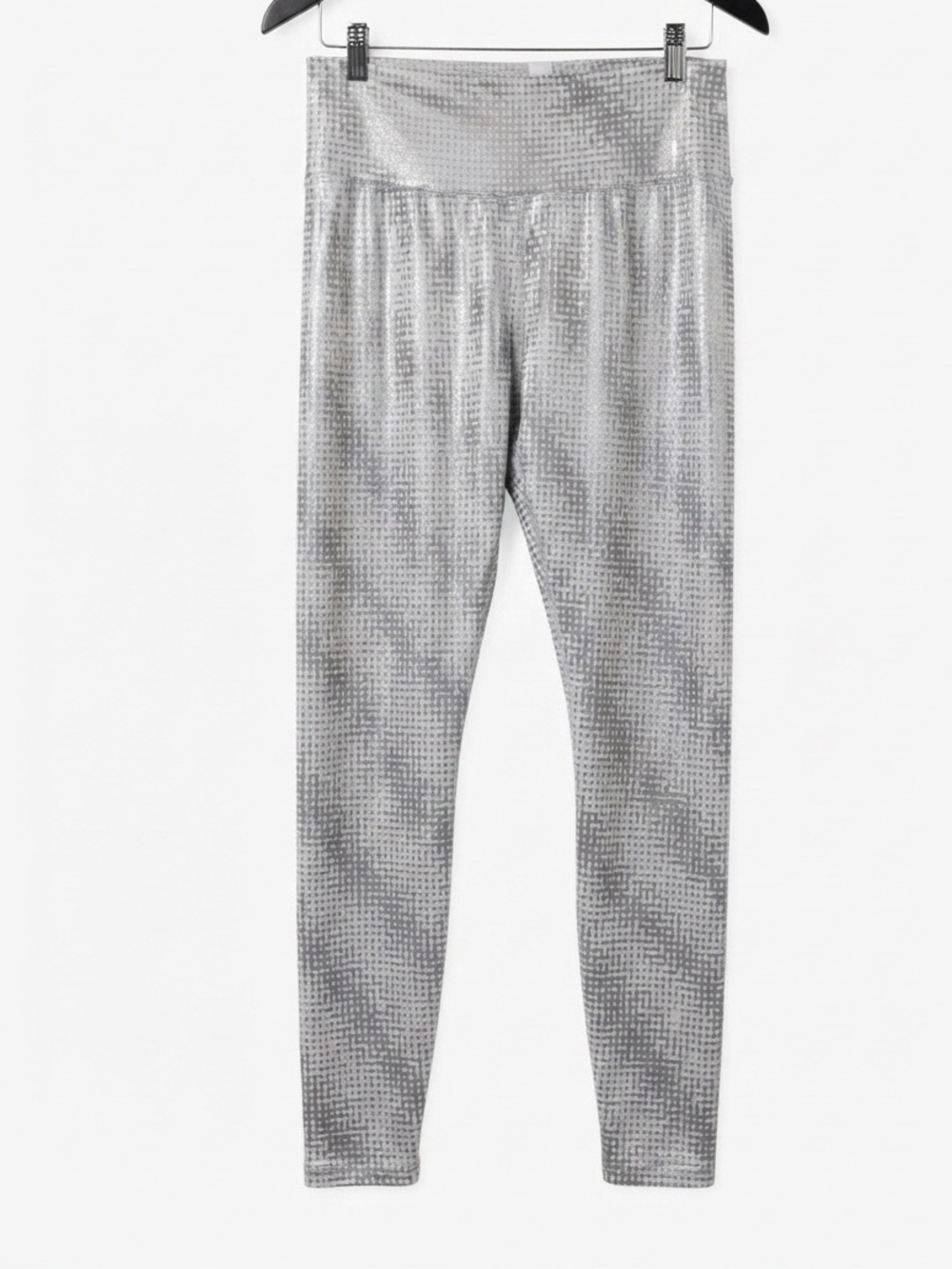 Peloton "Show Up" Silver Foil High-Rise Leggings XXL 2XL